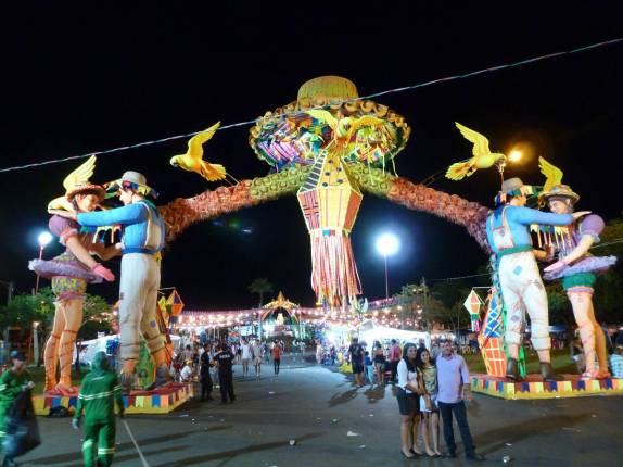 Festa junina em Boa Vista, capital de Roraima